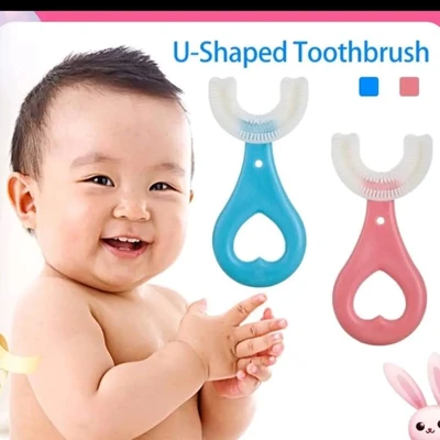 U shape Silicone Baby Tooth brush